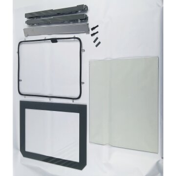 LUTH Premium Profi Parts Umbausatz für Bauchige Innenscheibe kompatibel mit Siemens 20004273 für Backofen