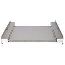 LUTH Premium Profi Parts Zwischenbaurahmen Grau mit Arbeitsplatte Universal für Waschmaschine Trockner