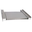 LUTH Premium Profi Parts Zwischenbaurahmen Grau mit Arbeitsplatte Universal für Waschmaschine Trockner