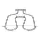Heizung Unterhitze Gorenje 598828 für Backofen
