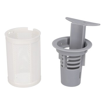 Feinsieb + Grobsieb Set kompatibel mit Indesit C00142344 für Geschirrspüler