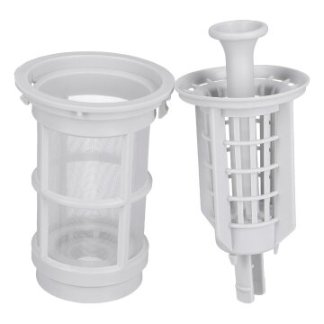 LUTH Premium Profi Parts Grobsieb + Feinsieb kompatibel mit Zanussi 1523330213 für Geschirrspüler
