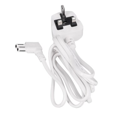 LUTH Premium Profi Parts Netzkabel Uk-Version kompatibel mit Ecovacs 201-2113-0081 für Staubsauger-Roboter