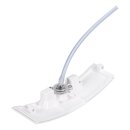 LUTH Premium Profi Parts Hintere Zierabdeckung (Weiß) kompatibel mit Ecovacs 201-2441-0444 für Staubsauger-Roboter