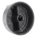 LUTH Premium Profi Parts Drehknopf Silber kompatibel mit Amica 9070451 für Herd