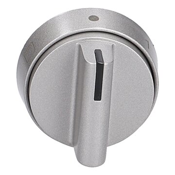 Drehknopf Silber Amica 9070314 für Herd