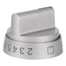 Drehknopf Silber Amica 9070314 für Herd