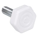 LUTH Premium Profi Parts Fuß Einstellbar kompatibel mit Beko 4117650300 für Kühlschrank