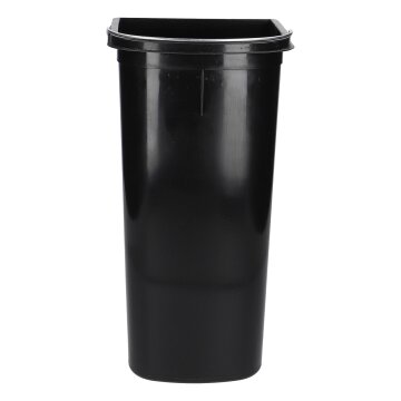Inneneimer 8 Liter Schwarz Hailo 1226249 für Einbau-Abfallsammlersystem