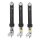 LUTH Premium Profi Parts Stoßdämpfer 120N 3er Set kompatibel mit Miele 9850882 Waschmaschine Schwingungsdämpfer Reibungsdämpfer Trommeldämpfer Ersatz für SUSPA 11963320