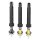 LUTH Premium Profi Parts Stoßdämpfer 120N 3er Set kompatibel mit Miele 9850882 Waschmaschine Schwingungsdämpfer Reibungsdämpfer Trommeldämpfer Ersatz für SUSPA 11963320