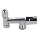 LUTH Premium Profi Parts Doppel-Eckventil 3/8"  Sanitärbedarf für Waschmaschine