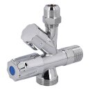 LUTH Premium Profi Parts Kombi-Eckventil 3/8"x10mm 3/4" Schlauchanschluss