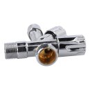 LUTH Premium Profi Parts Kombi-Eckventil 3/8"x10mm 3/4" Schlauchanschluss