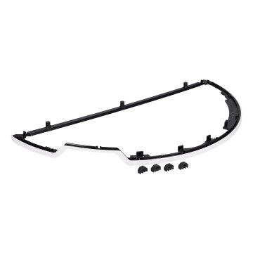 LUTH Premium Profi Parts Stoßstangenhalterung (Weiß) kompatibel mit Ecovacs 201-2417-2343 für Staubsauger-Roboter