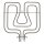 Heizung Oberhitze Grill Electrolux 8583970129018 für Backofen