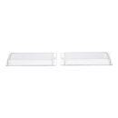 LUTH Premium Profi Parts Lampenabdeckung Set kompatibel mit Bauknecht C00919622 für Dunstabzugshaube 2stk