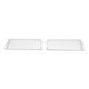 LUTH Premium Profi Parts Lampenabdeckung Set kompatibel mit Bauknecht C00919622 für Dunstabzugshaube 2stk
