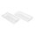 LUTH Premium Profi Parts Lampenabdeckung Set kompatibel mit Bauknecht C00919622 für Dunstabzugshaube 2stk