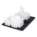 LUTH Premium Profi Parts Wassertank (Schwarz) kompatibel mit Ecovacs 201-2453-0054 für Staubsauger-Roboter