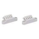 LUTH Premium Profi Parts Radbürste kompatibel mit Ecovacs 201-2432-0411 für Staubsauger-Roboter 2stk