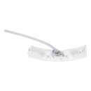 Hintere Zierabdeckung (Weiß) Ecovacs 201-2441-0444 für Staubsauger-Roboter