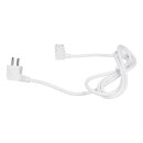 LUTH Premium Profi Parts Netzkabel (Weiß) kompatibel mit Ecovacs 201-2453-0087 für Staubsauger-Roboter