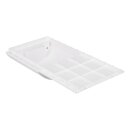 LUTH Premium Profi Parts Zubehörklappe(Weiß)  kompatibel mit Ecovacs 201-2437-0344 für Staubsauger-Roboter