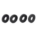 LUTH Premium Profi Parts Gummifüße kompatibel mit Ecovacs 201-2453-0048 für Staubsauger-Roboter