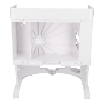 LUTH Premium Profi Parts mittlerer Rahmen (Weiß) kompatibel mit Ecovacs 201-2441-0470 für Staubsauger-Roboter