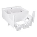 LUTH Premium Profi Parts mittlerer Rahmen (Weiß) kompatibel mit Ecovacs 201-2441-0470 für Staubsauger-Roboter