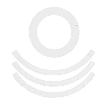 Klettverschluss Ecovacs 201-2441-0459 für Staubsauger-Roboter