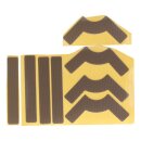 LUTH Premium Profi Parts Klettverschluss Set kompatibel...