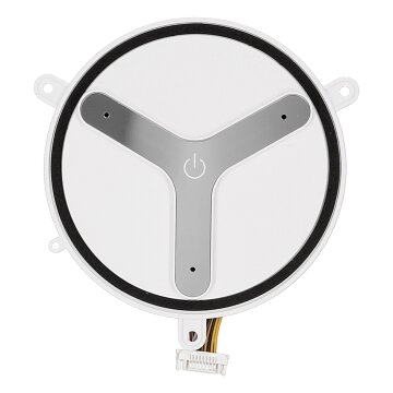 LUTH Premium Profi Parts Mic-Modul (Weiß) kompatibel mit Ecovacs 201-2425-1018 für Staubsauger-Roboter