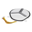 LUTH Premium Profi Parts Mic-Modul(Weiß) kompatibel mit Ecovacs 201-2417-2325 für Staubsauger-Roboter