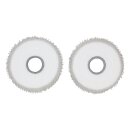LUTH Premium Profi Parts Reinigungstuch kompatibel mit Ecovacs 201-2425-10b0 für Staubsauger-Roboter 2stk