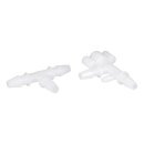 LUTH Premium Profi Parts Schlauchsatz (Wassertank) kompatibel mit Ecovacs 201-2453-0076 für Staubsauger-Roboter