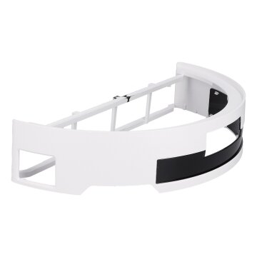 LUTH Premium Profi Parts Stoßfänger-Abdeckung(Weiß)kompatibel mit Ecovacs 201-2441-0433 für Staubsauger-Roboter