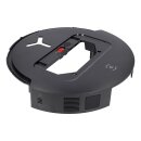 LUTH Premium Profi Parts Obere Abdeckung (Schwarz) kompatibel mit Ecovacs 201-2425-1051 für Staubsauger-Roboter