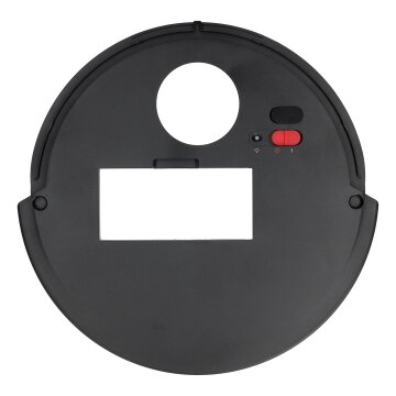 LUTH Premium Profi Parts Obere Abdeckung (Schwarz) kompatibel mit Ecovacs 201-2417-2340 für Staubsauger-Roboter