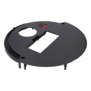 LUTH Premium Profi Parts Obere Abdeckung (Schwarz) kompatibel mit Ecovacs 201-2417-2340 für Staubsauger-Roboter