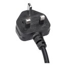 LUTH Premium Profi Parts Netzkabel (Schwarz) kompatibel mit Ecovacs 201-2453-0095 für Staubsauger-Roboter