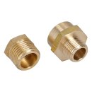 LUTH Premium Profi Parts Verbinder mit Dichtung kompatibel mit Ecovacs 201-2243-0502 für Staubsauger-Roboter