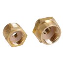 LUTH Premium Profi Parts Verbinder mit Dichtung kompatibel mit Ecovacs 201-2243-0502 für Staubsauger-Roboter