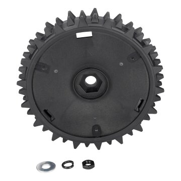 LUTH Premium Profi Parts Antriebsrad kompatibel mit Ecovacs 201-2337-1238 für Staubsauger-Roboter