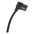 LUTH Premium Profi Parts Netzkabel (Schwarz) kompatibel mit Ecovacs 201-2453-0098 für Staubsauger-Roboter