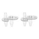 Wassereinspritzhalterung Ecovacs 201-2469-0120 für Staubsauger-Roboter 2stk