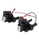 LUTH Premium Profi Parts Ladekontakte Der Station kompatibel mit Ecovacs 201-2437-0332 für Staubsauger-Roboter