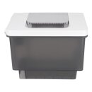 LUTH Premium Profi Parts Schmutzwassertank (Weiß) kompatibel mit Ecovacs 201-2453-0024 für Staubsauger-Roboter