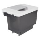 LUTH Premium Profi Parts Schmutzwassertank (Weiß) kompatibel mit Ecovacs 201-2453-0024 für Staubsauger-Roboter